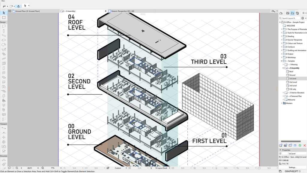Одна модель Archicad: от концепции до рабочей документации