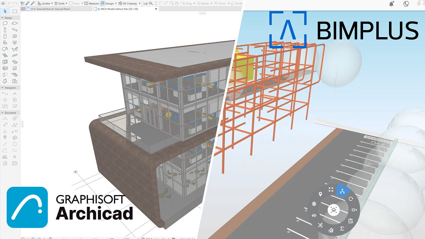 Совместная работа над моделью Archicad